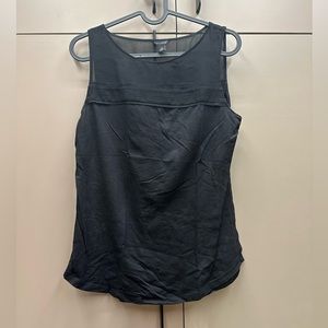 Black sleeveless top from Ann Taylor